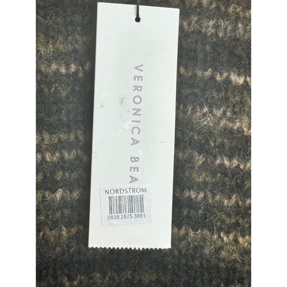Veronica Beard Women's 2109KN5519641 Size M Black Alston Mock Neck Sweater NWT - Picture 5 of 12